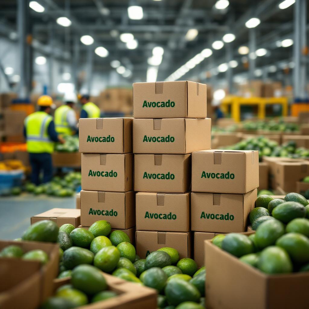 Cajas de Carton para Aguacate
