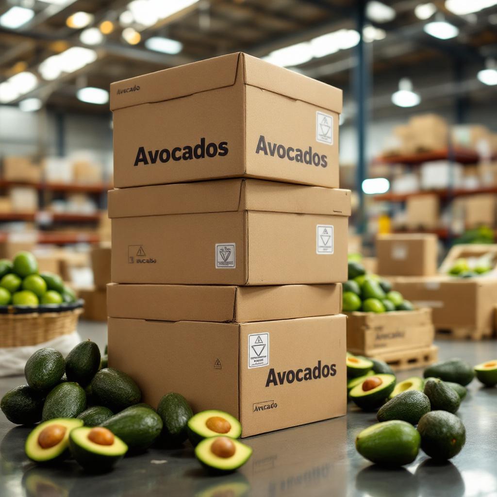 Cajas de Carton para Aguacate