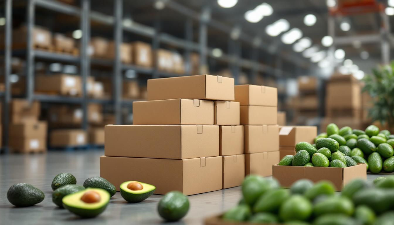 Cajas de Carton para Aguacate