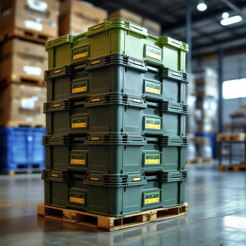 Cajas de Plastico para Aguacate